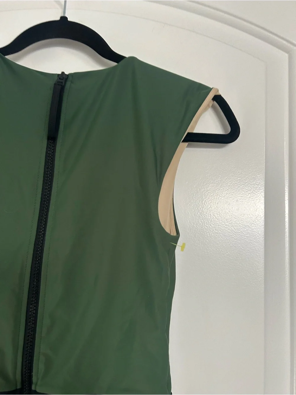 Summersalt The Surf One-Piece Swimsuit in Olive & Sea Urchin size 6 beach chic